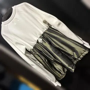 OMMO 새상품 FLASK PATTERN PADDING TOP