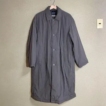 무인양품 워셔블 충전솜 스텐카라 코트 사이즈M 다크 모카 브라운