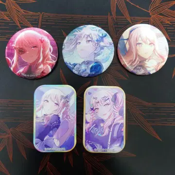 [ 익명 배송 ] 아키야마 미즈키 캔뱃지 5개 세트 묶음 판매