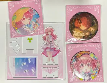 프로세카 하피콜레 벌스데이 캔뱃지 아크릴 스탠드 모모이 아이리