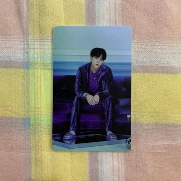 럭키 드로우 BTS BE 미공개 트레이딩 카드 SUGA 윤기