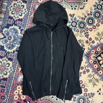 archive double zip hoodie mode dark