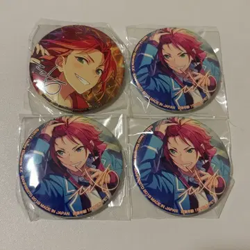 앙스타 앨범 특전 버라이어티 캔뱃지 이사라 마오 4세트