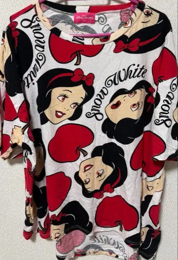 도쿄 디즈니 리조트 백설공주 T셔츠 L 사이즈