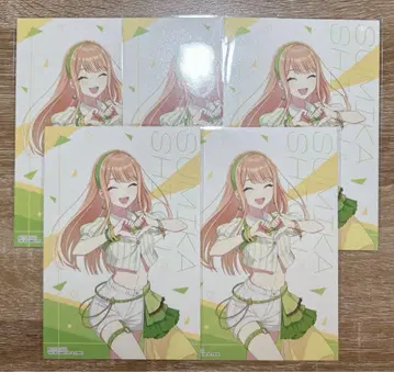 학마스 시운세이카 Chugai Grace Cafe 엽서 5장