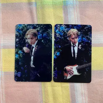 미국 BTS Walmart MUSE 트레이딩 카드 지민 2장