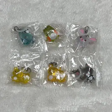 토끼 모피 메지루시 액세서리 컴플리트 세트