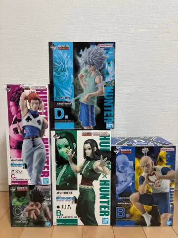 제일복권 헌터헌터 곤 키루아 히소카 이르미 네테로 5점