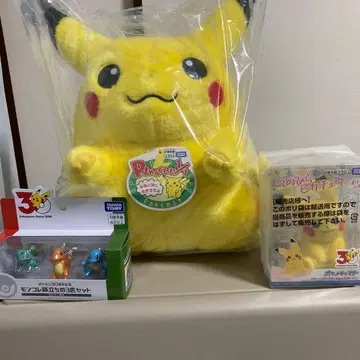 어서 와 피카츄 손바닥 피카츄 몬코레 출발의 3마리 세트 칸토