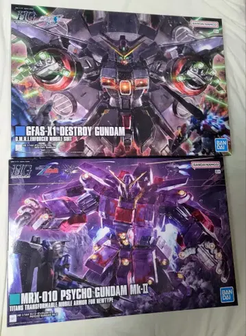 HG 사이코 건담 Mk-II & 디스트로이 건담 세트
