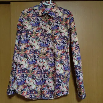 COTON DOUX 긴팔 셔츠 38 봄 그림 우키요에 일본화