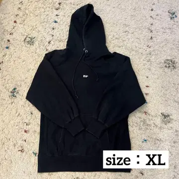 사카낙션 NF 후드티 블랙 XL