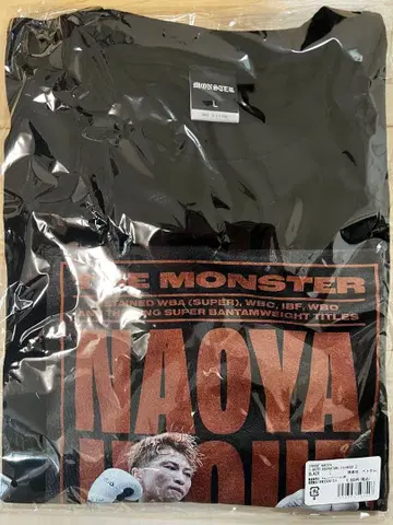 이노우에 나오야 티셔츠 L 사이즈 블랙