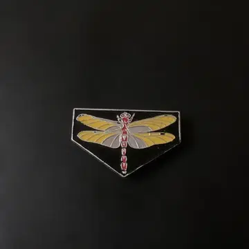 당시물 레트로 소학관 배지 곤충 [ 잠자리 ] 214