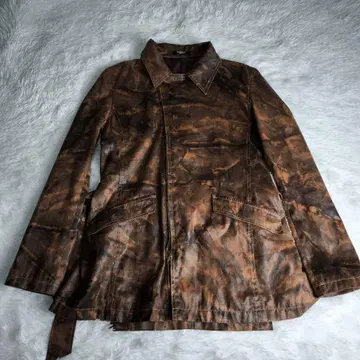 TORNADO MART 브라운 카모플라쥬 자켓 L 사이즈 남성용