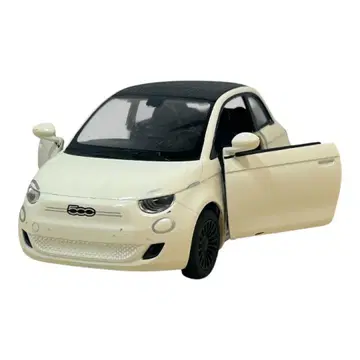 킨스마트 피아트 500e 1/28 미니카 화이트 KINSMART