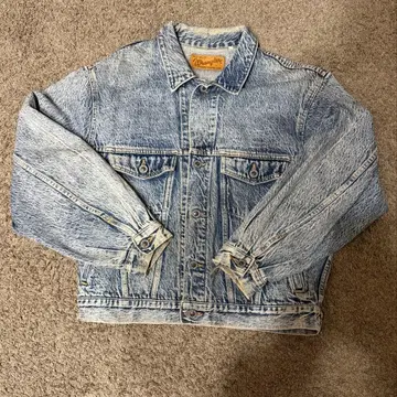 90s Wrangler 블루벨 버튼 데님 자켓 124MJ형