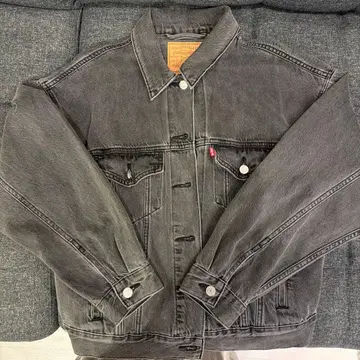 Levi's 그레이 데님 자켓 XS