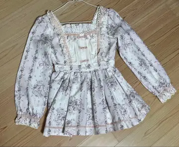 LIZ LISA 플라워 샹들리에 패턴 셋업 상의만