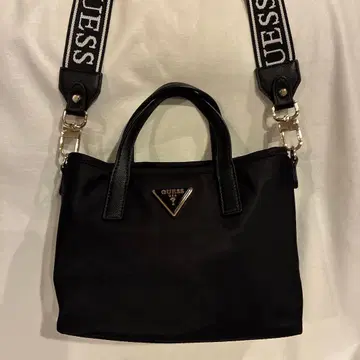 GUESS 게스 숄더백 토트백 2way 나일론 블랙
