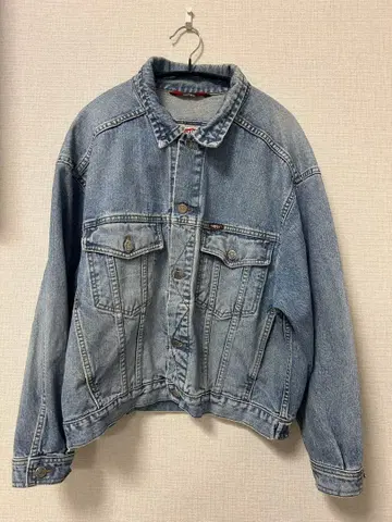 구제 의류 라이트 블루 데님 자켓