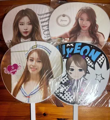 T-ARA 지연 부채 미사용 4개 세트