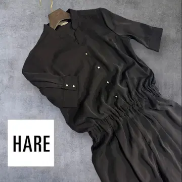 HARE 하레 키넥 셔츠 점프수트 반팔 올인원 모드