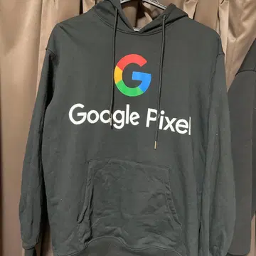 Google Pixel 후드 부착 후드티