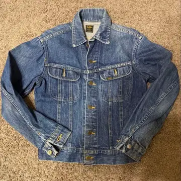 70s-80s Lee 캐나다제 데님 자켓 블랙 택 M.R. 레어