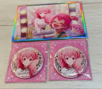 프로세카 하피콜레 아크릴 색지 캔뱃지 모모이 아이리 세트