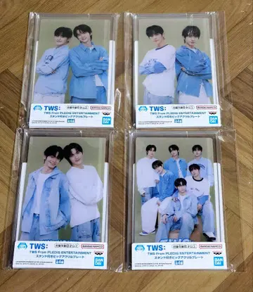 TWS: 스탠드 포함 빅 아크릴 플레이트 4종