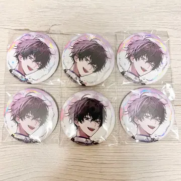 사에키 잇테츠 ART OF NIJISANJI 캔뱃지 6개