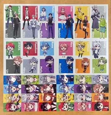 컬러풀 피치 엽서 컴플리트 세트