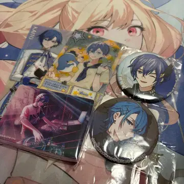 프로세카 KAITO 캔뱃지 노블 아트 ZOZOTOWN 특전