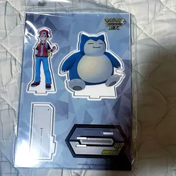 [미개봉] 포켓몬 마스터즈EX 아크릴 스탠드 레드와 카비곤