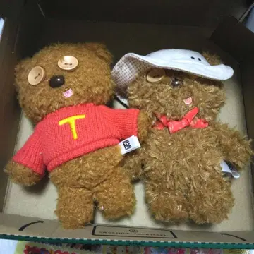 봉제 인형 2개