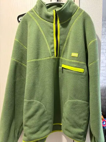 HUF 하프 플리스 자켓 L