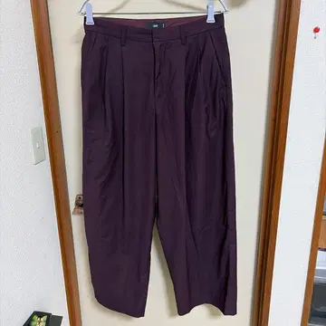 HARE 버건디 슬랙스 M 사이즈