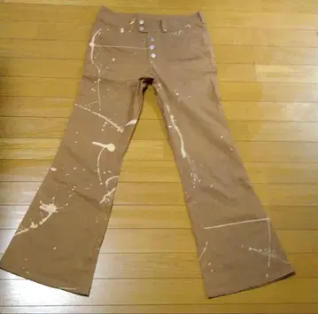 TORNADO MART 토네이도 마트 얼룩 염색 페인트 가공 팬츠