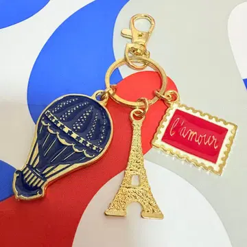 오사카 간사이 만박 회장 한정품 프랑스관 키링 EXPO2025 레어템