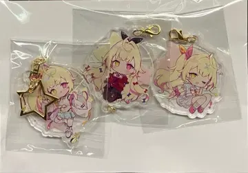 니지산지 호시카와 사라 3연 아크릴 키링