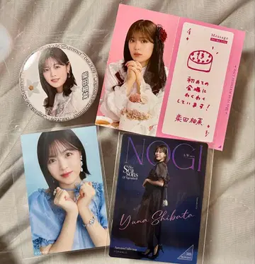 노기자카46 시바타 유나 굿즈 세트