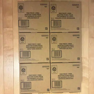 미개봉 새상품 ONE PIECE BASE SHOP NBA 루피 6세트