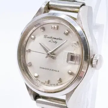 작동품 세이코 Seikomatic Lady 손목시계 비즈니스 실버