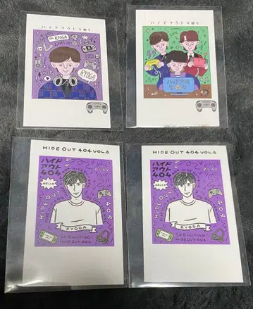 하이드아웃 404 폴라로이드풍 카드 료가