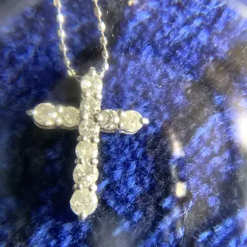 0.5캐럿 다이아몬드 목걸이 플라스테 목걸이