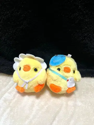 BTS JIMIN 지민 병아리 키링 키참 2세트