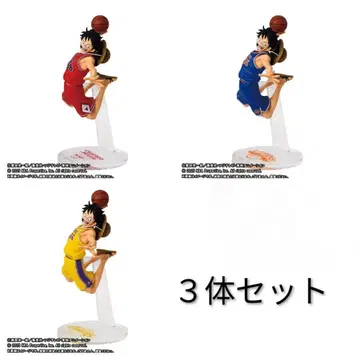 원피스 NBA 농구 피규어 루피 3체 세트