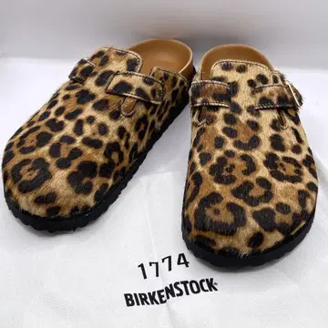 미사용급 수납 가방 포함 BIRKENSTOCK 1774 보스턴 퍼