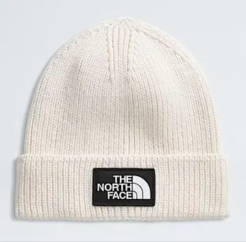 THE NORTH FACE 화이트 니트 모자